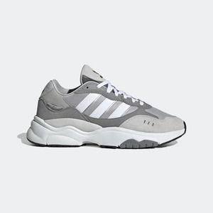 Adidas Retropy F90 Sneakers Mens Gray Lace Up Suede Upper Comfort Shoes Athletic
